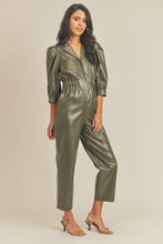 Load image into Gallery viewer, leather jumpsuit
