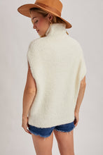 Load image into Gallery viewer, Turtleneck Knit Sweater Vest