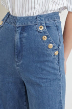 Load image into Gallery viewer, Washed denim pants