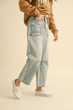 Load image into Gallery viewer, Washed Barrel Denim