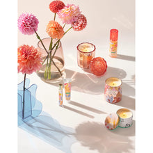 Load image into Gallery viewer, Blood Orange Dahlia Pearl Glass Candle
