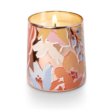 Load image into Gallery viewer, Blood Orange Dahlia Pearl Glass Candle
