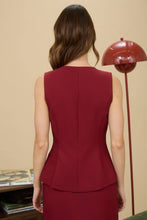 Load image into Gallery viewer, Isla Tailored Vest