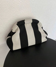 Load image into Gallery viewer, stripe clutch
