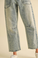 Load image into Gallery viewer, Washed Barrel Denim