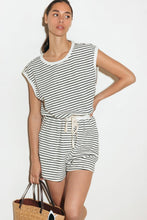 Load image into Gallery viewer, striped knit romper
