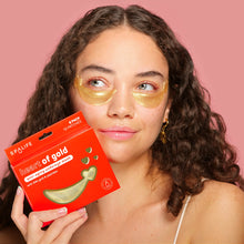 Load image into Gallery viewer, Valentines&#39; Day Heart of Gold Anti-Aging Undereye Masks
