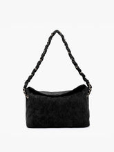 Load image into Gallery viewer, Dominique Faux Suede Quilted Shoulder Bag
