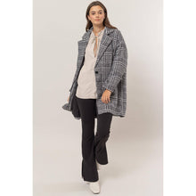 Load image into Gallery viewer, Plaid Oversized Coat
