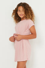 Load image into Gallery viewer, striped t-shirt dress
