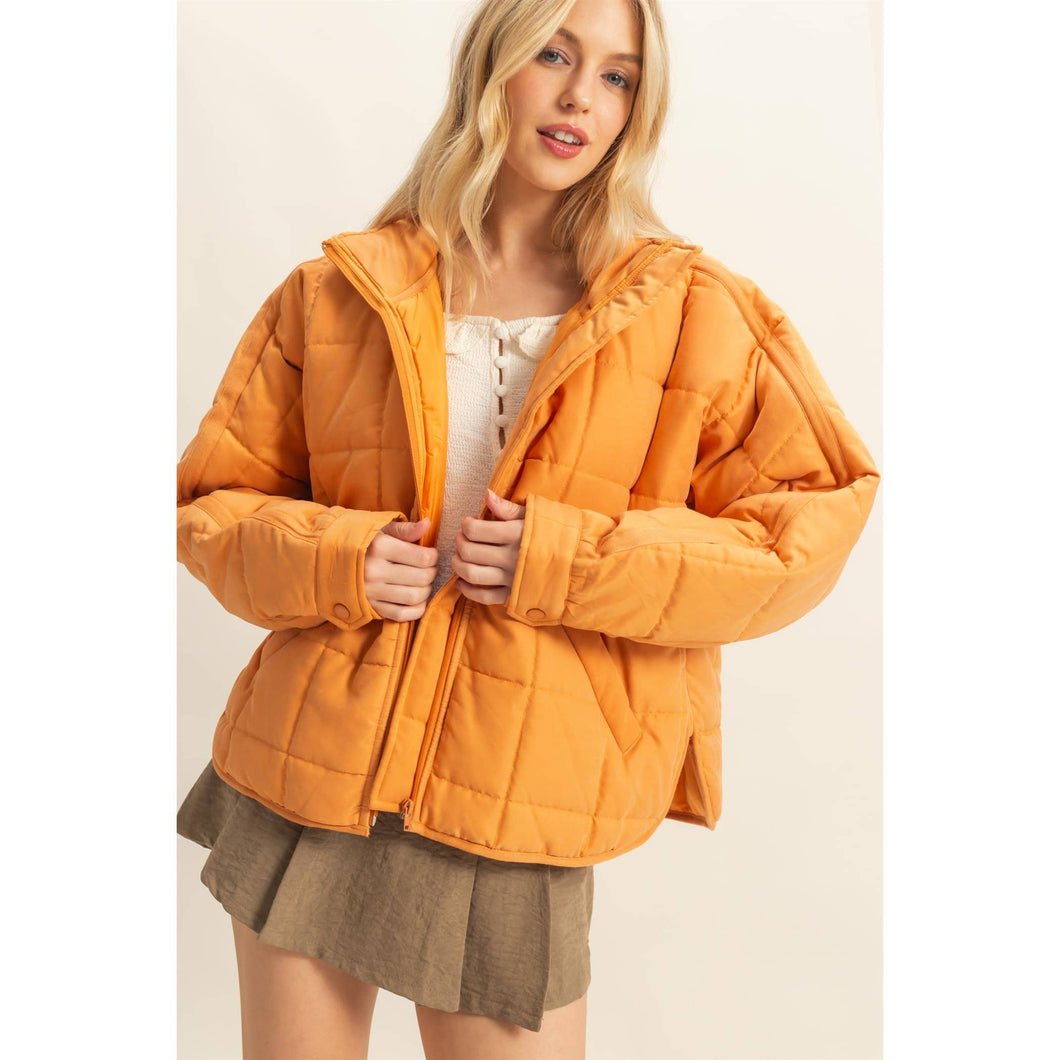 Quilted Puffer Jacket