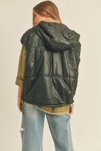 Load image into Gallery viewer, leather style vest
