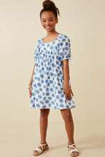 Load image into Gallery viewer, blue floral dress
