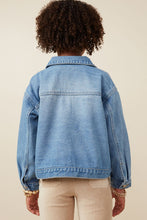 Load image into Gallery viewer, patch pocket denim jacket
