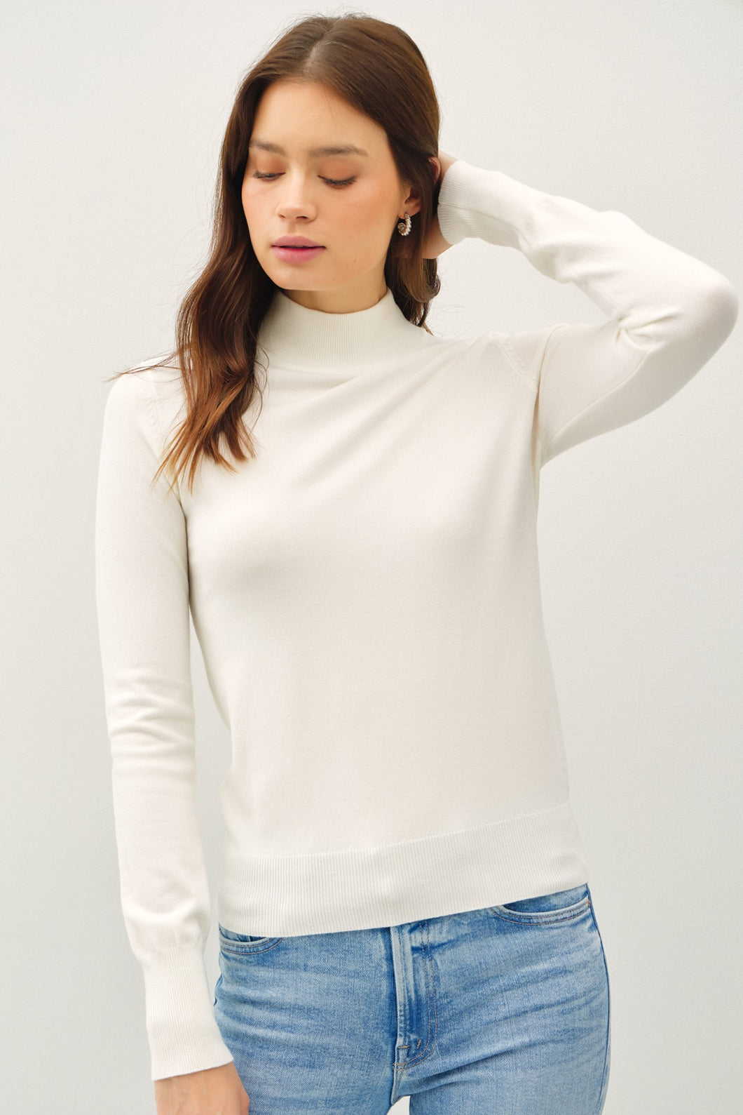 Basic Mockneck Sweater