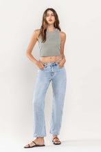Load image into Gallery viewer, high rise straight denim
