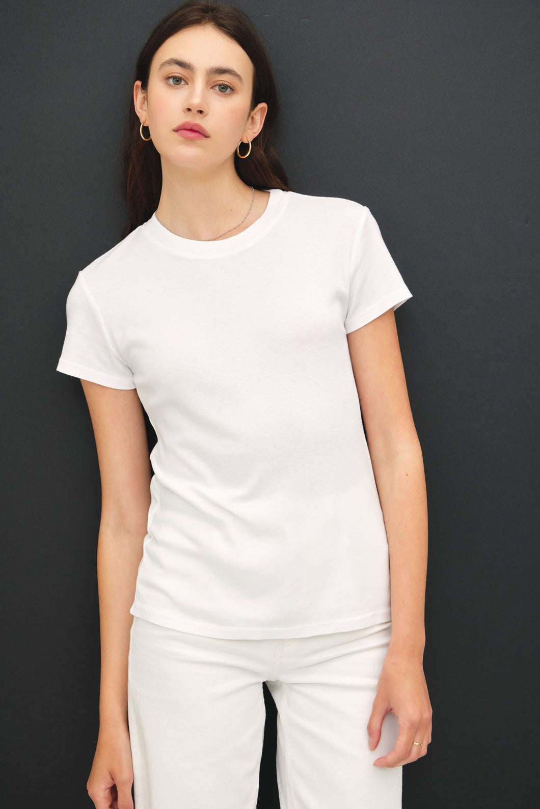 White t-shirt