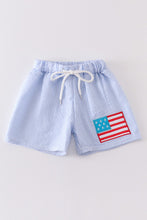 Load image into Gallery viewer, patriotic boys swim trunks
