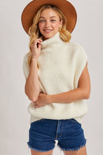 Load image into Gallery viewer, Turtleneck Knit Sweater Vest
