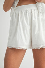 Load image into Gallery viewer, eyelet shorts
