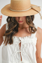 Load image into Gallery viewer, Eyelet Crop tank
