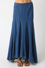 Load image into Gallery viewer, The Marlowe Denim Maxi Skirt
