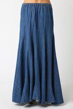 Load image into Gallery viewer, The Marlowe Denim Maxi Skirt

