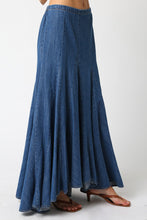 Load image into Gallery viewer, The Marlowe Denim Maxi Skirt
