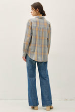 Load image into Gallery viewer, Cotton 100 Classic Faded Plaid Shirt
