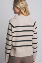 Load image into Gallery viewer, Striped Collared Sweater
