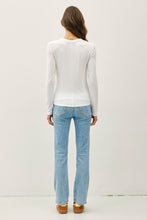 Load image into Gallery viewer, Ribbed Longsleeve Henley
