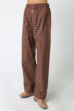 Load image into Gallery viewer, The Gingham Relaxed Pant

