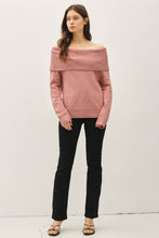 Load image into Gallery viewer, Off The Shoulder Wool Blend Sweater
