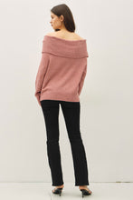Load image into Gallery viewer, Off The Shoulder Wool Blend Sweater
