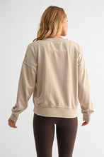Load image into Gallery viewer, Burned Out Crewneck Sweater (natural)
