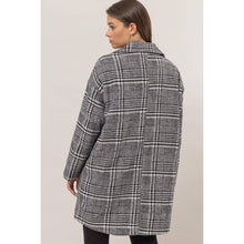 Load image into Gallery viewer, Plaid Oversized Coat
