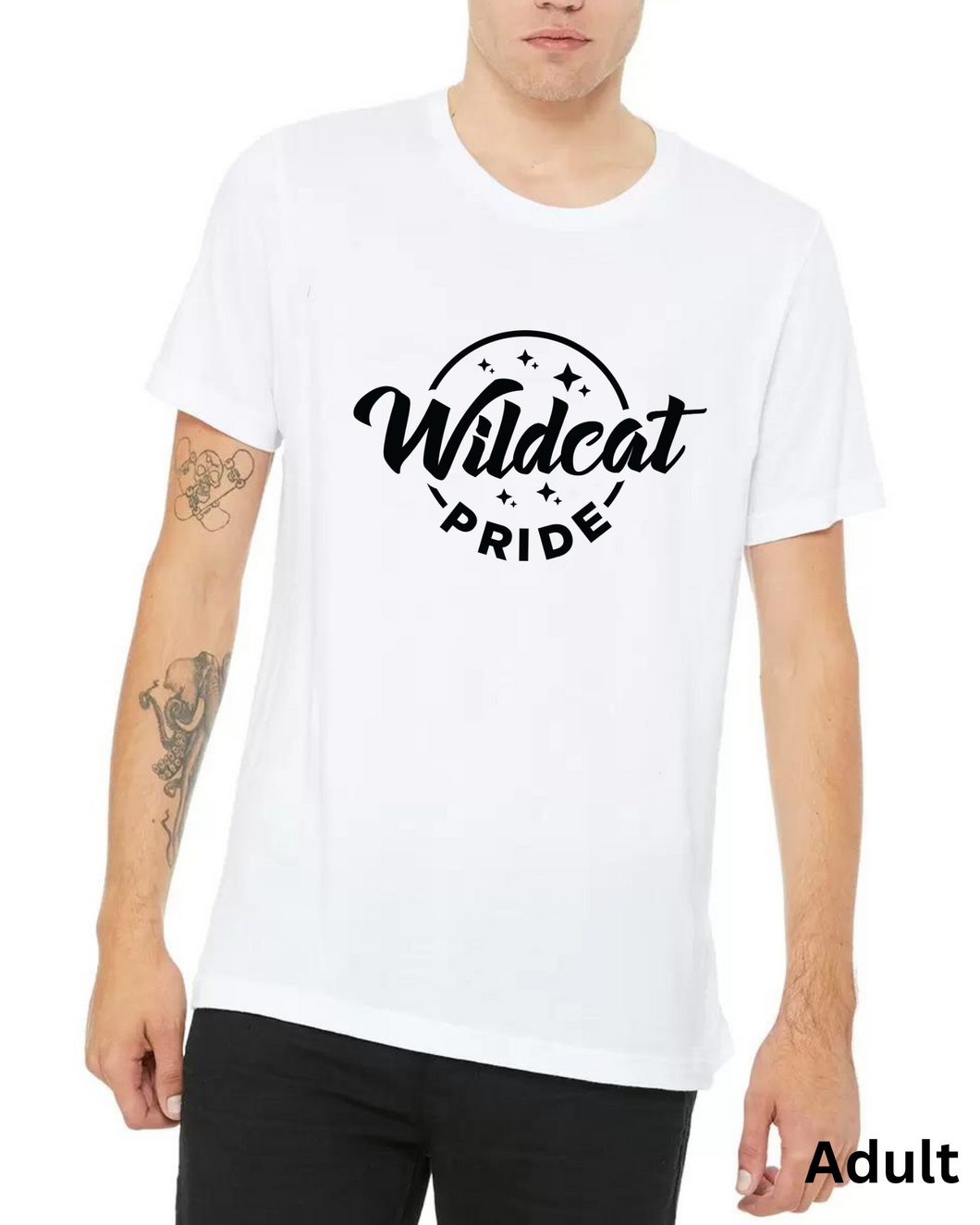 wildcat pride adult tee