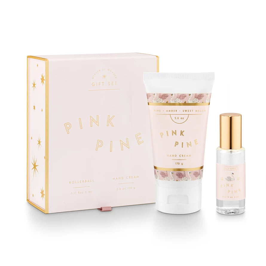 pink pine gift set