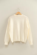 Load image into Gallery viewer, Front Seam Crew Neck Sweater
