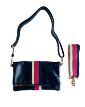 Load image into Gallery viewer, Black Multi Stripe Crossbody
