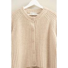 Load image into Gallery viewer, Button-Front Ribbed Sweater Cardigan
