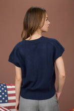 Load image into Gallery viewer, Nora V-Neck Knit Top
