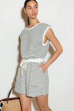 Load image into Gallery viewer, striped knit romper
