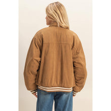 Load image into Gallery viewer, Corduroy Varsity Jacket
