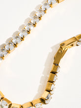 Load image into Gallery viewer, René Non-Tarnish Rhinestone Dressy Bracelet
