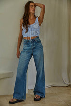 Load image into Gallery viewer, Gingham Crop Top
