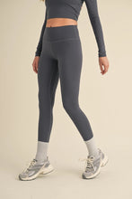 Load image into Gallery viewer, High-Rise Leggings (ash blue)
