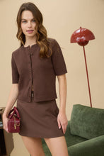 Load image into Gallery viewer, Ivy Tailored Mini Skirt
