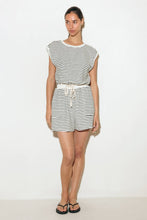 Load image into Gallery viewer, striped knit romper
