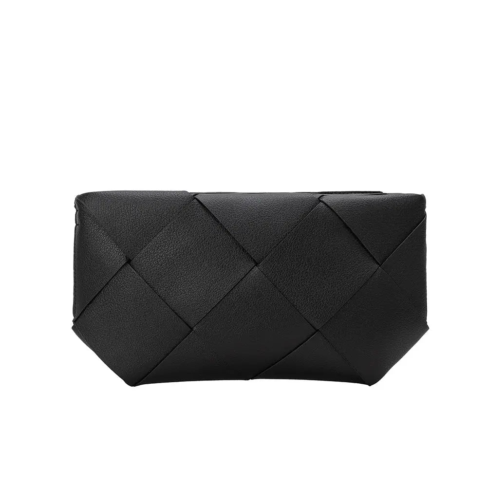 Connie Black Recycled Vegan Crossbody Bag